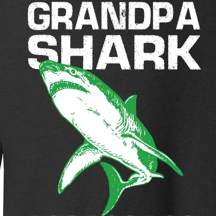 Grandpa Shark Doo Toddler Sweatshirt