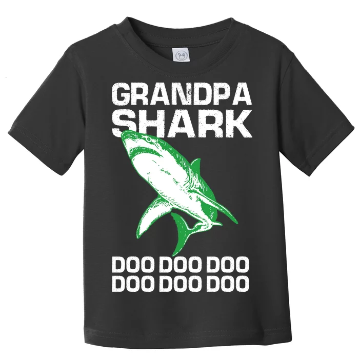 Grandpa Shark Doo Toddler T-Shirt