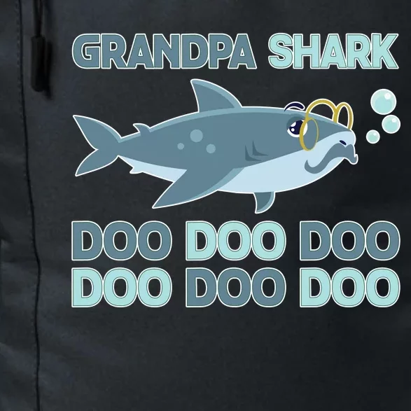 Grandpa Shark Doo Doo Doo Daily Commute Backpack