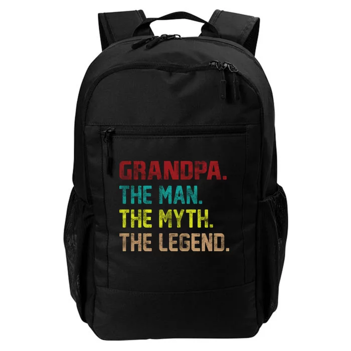 Grandpa The Man The Myth The Legend Daily Commute Backpack