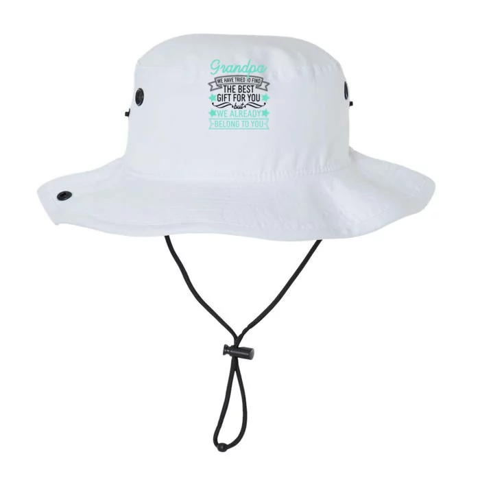 Grandpa We Have Tried To Find The Best Gift For You Legacy Cool Fit Booney Bucket Hat