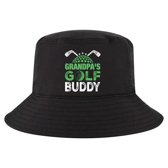 Grandpas Golf Buddy Fathers Day Cool Comfort Performance Bucket Hat