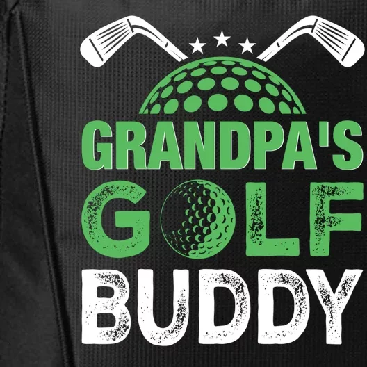 Grandpas Golf Buddy Fathers Day City Backpack