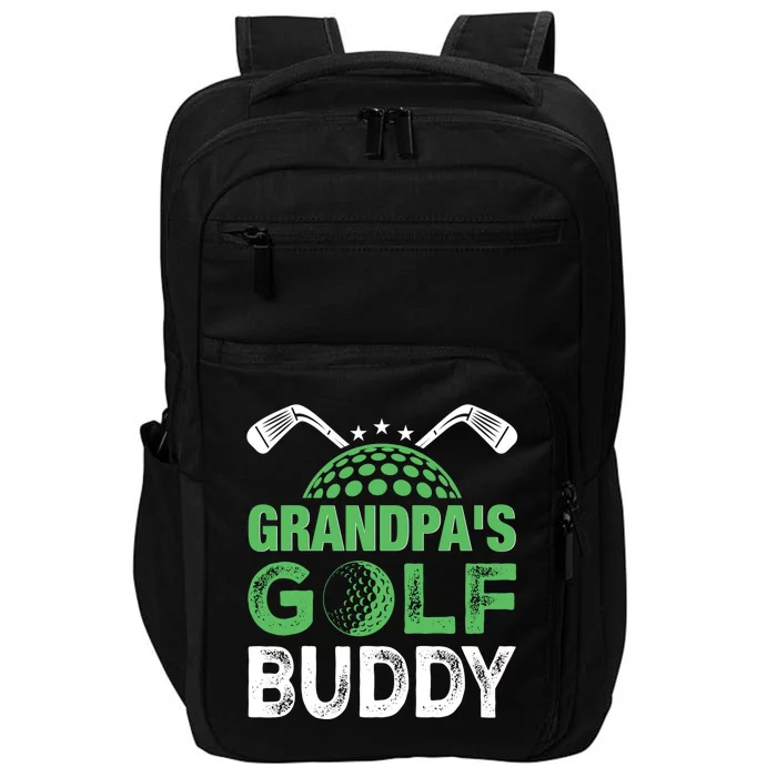 Grandpas Golf Buddy Fathers Day Impact Tech Backpack