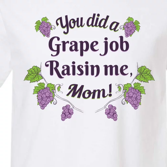 Grape Job Raisin Me Funny Mom Garment-Dyed Heavyweight T-Shirt