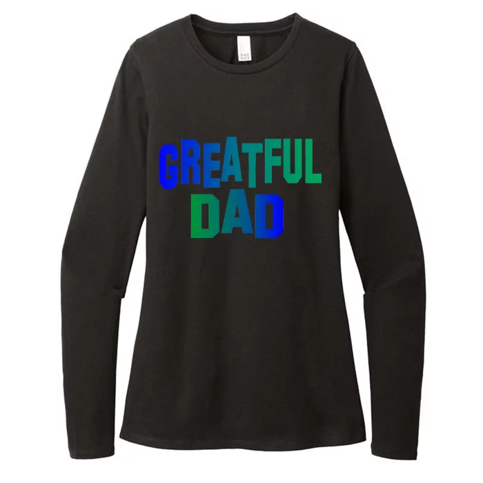 Grateful Dad Womens CVC Long Sleeve Shirt