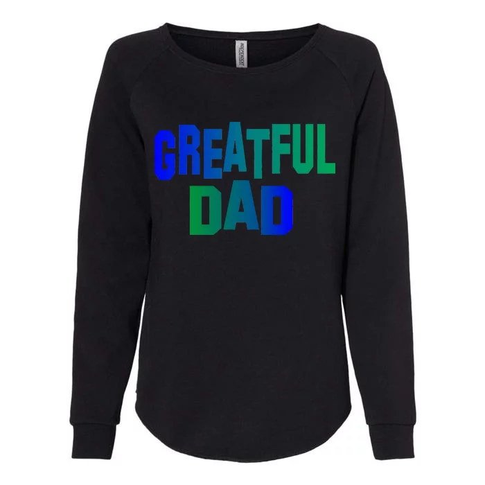 Grateful Dad Womens California Wash Sweatshirt