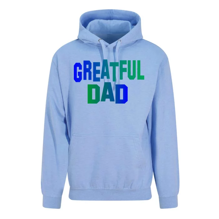 Grateful Dad Unisex Surf Hoodie