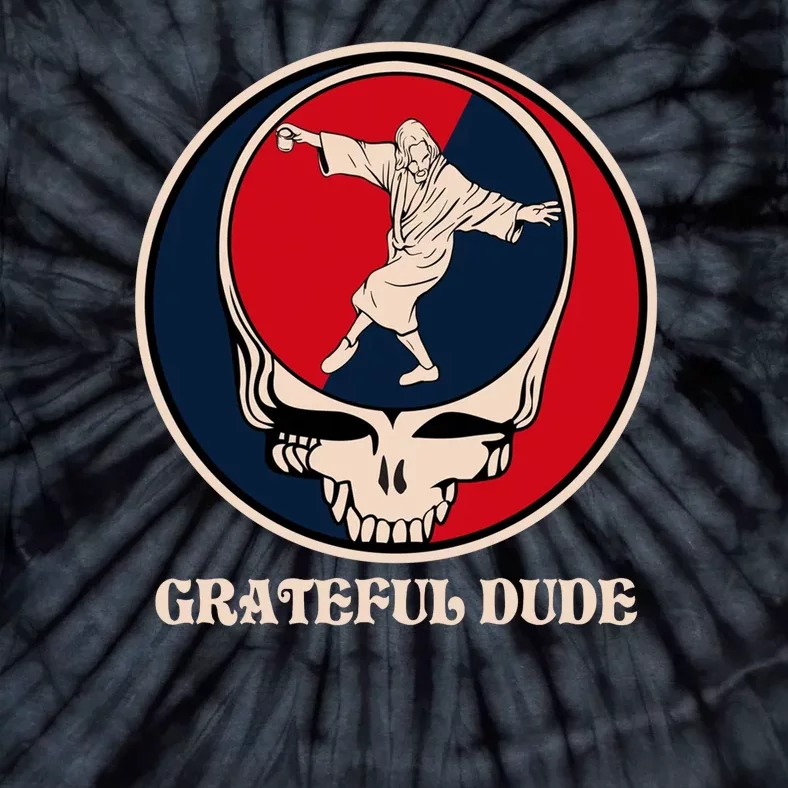 Grateful Dude Skull Tie-Dye T-Shirt