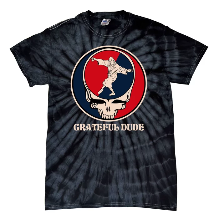 Grateful Dude Skull Tie-Dye T-Shirt