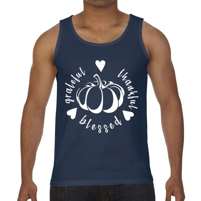 Grateful Faithful Blessed Comfort Colors® Tank Top