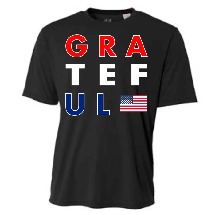 Grateful for America Cooling Performance Crew T-Shirt