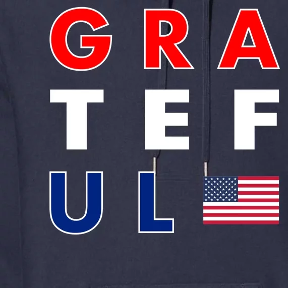 Grateful for America Premium Hoodie