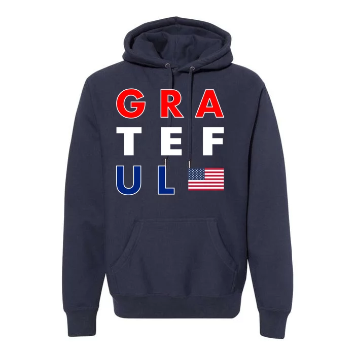 Grateful for America Premium Hoodie