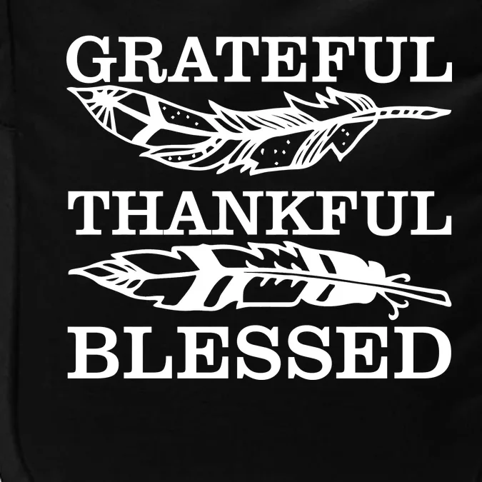 Grateful Thankful And Blessed Impact Tech Backpack