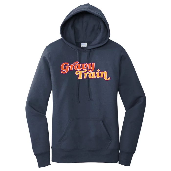 Gravy Train Retro Thanksgiving Women's Pullover Hoodie