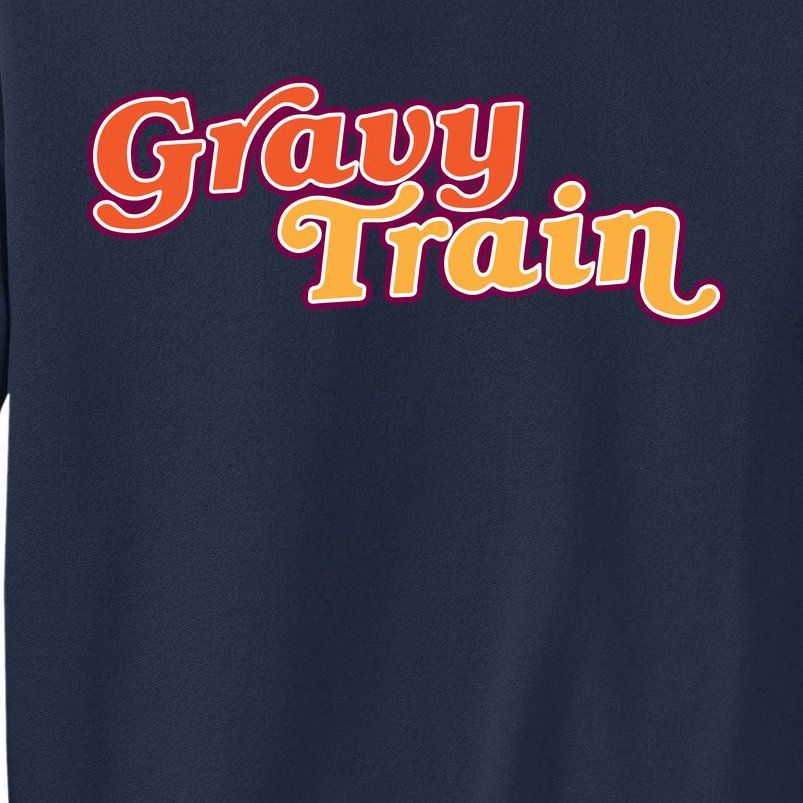 Gravy Train Retro Thanksgiving Tall Sweatshirt