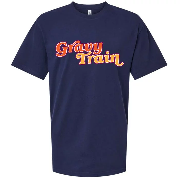 Gravy Train Retro Thanksgiving Sueded Cloud Jersey T-Shirt