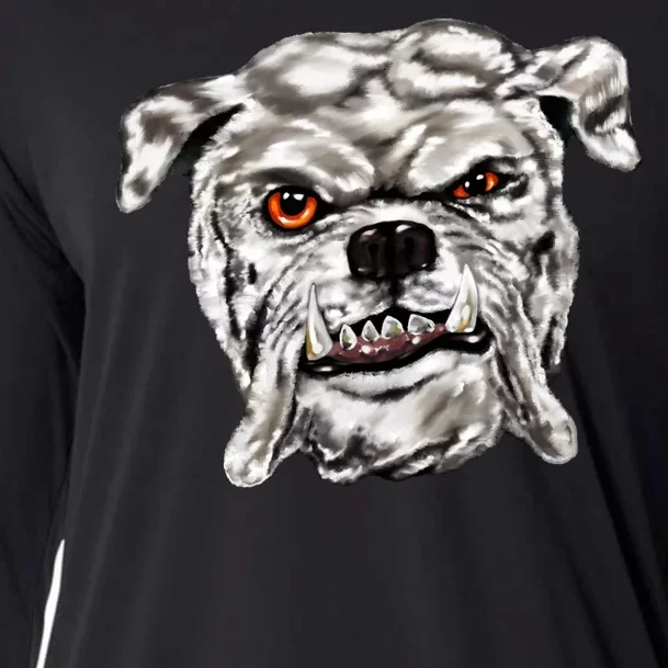 Gray Bulldog Cooling Performance Long Sleeve Crew