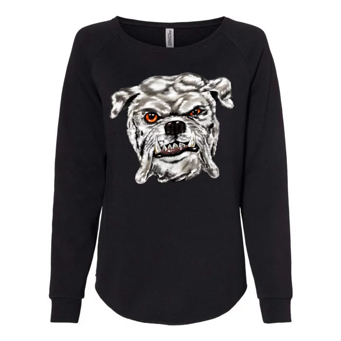 Gray Bulldog Womens California Wash Sweatshirt