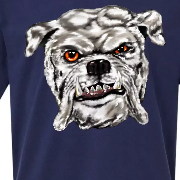 Gray Bulldog Sueded Cloud Jersey T-Shirt