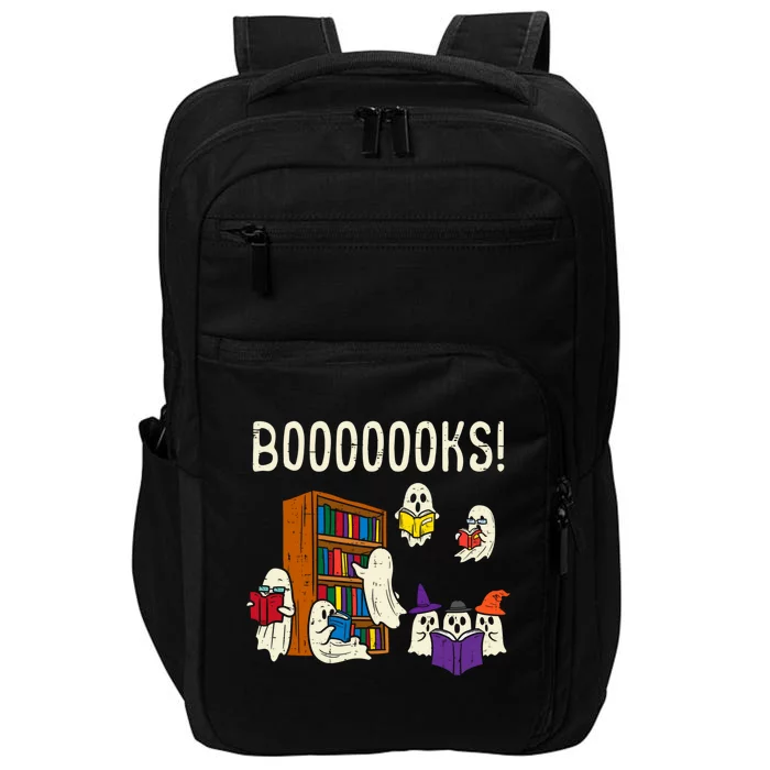 Ghosts Reading Books Teacher Halloween Librarian Boooks Meaningful Gift Impact Tech Backpack