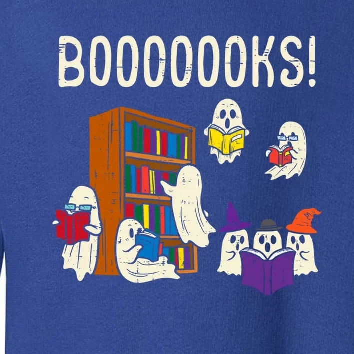 Ghosts Reading Books Teacher Halloween Librarian Boooks Meaningful Gift Toddler Sweatshirt