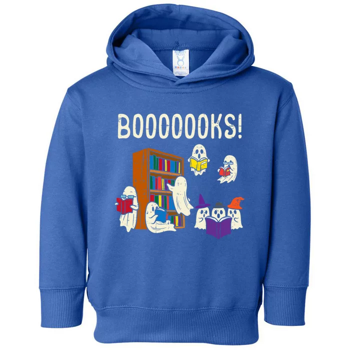 Ghosts Reading Books Teacher Halloween Librarian Boooks Meaningful Gift Toddler Hoodie