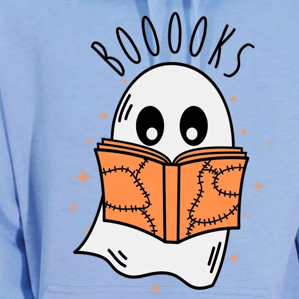 Ghost Reading Books Halloween Unisex Surf Hoodie