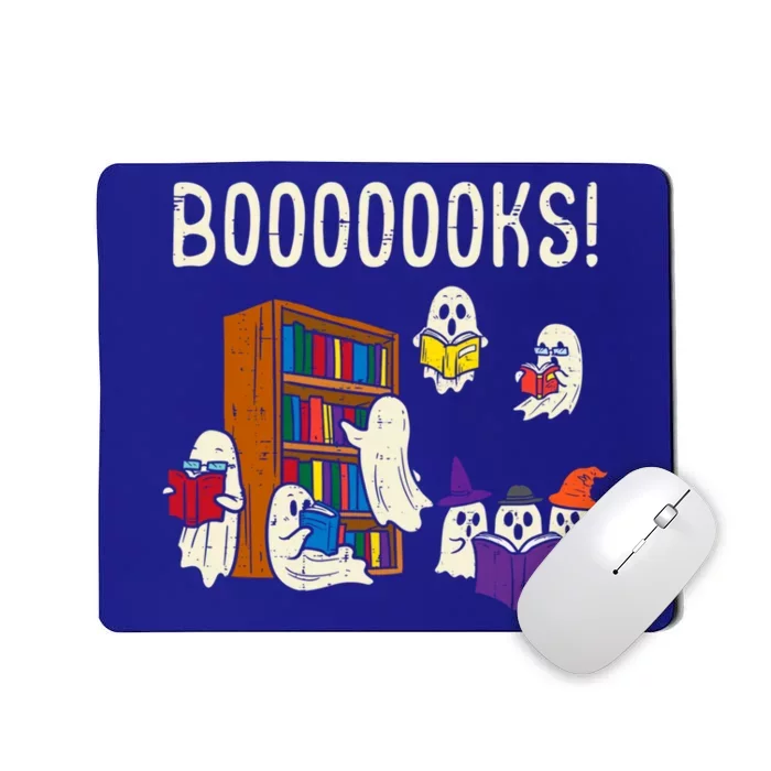 Ghosts Reading Books Teacher Halloween Librarian Boooks Meaningful Gift Mousepad