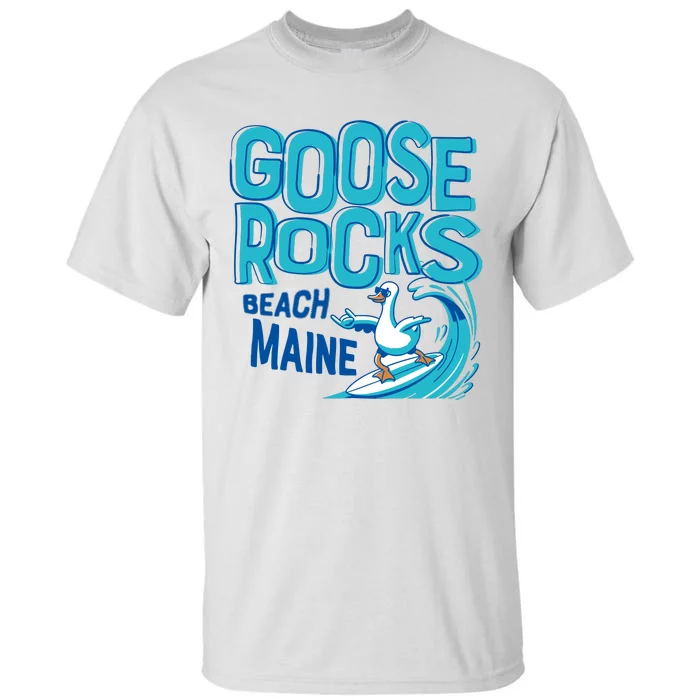 Goose Rocks Beach Maine Tall T-Shirt