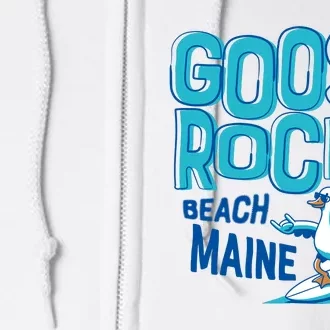 Goose Rocks Beach Maine Full Zip Hoodie