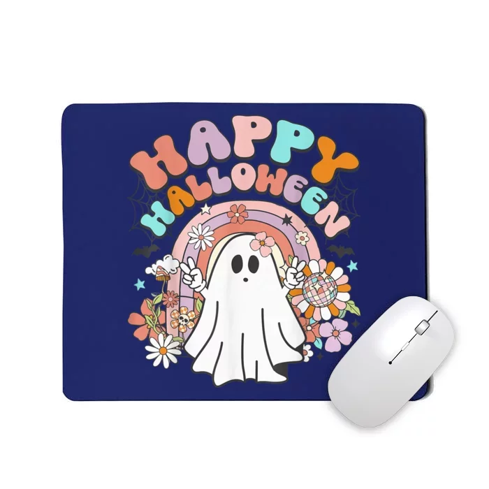 Groovy Rainbow Boo Happy Halloween Costumes Wo Girls Mousepad