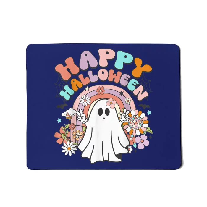 Groovy Rainbow Boo Happy Halloween Costumes Wo Girls Mousepad