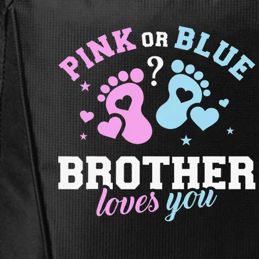 Gender reveal brother City Backpack