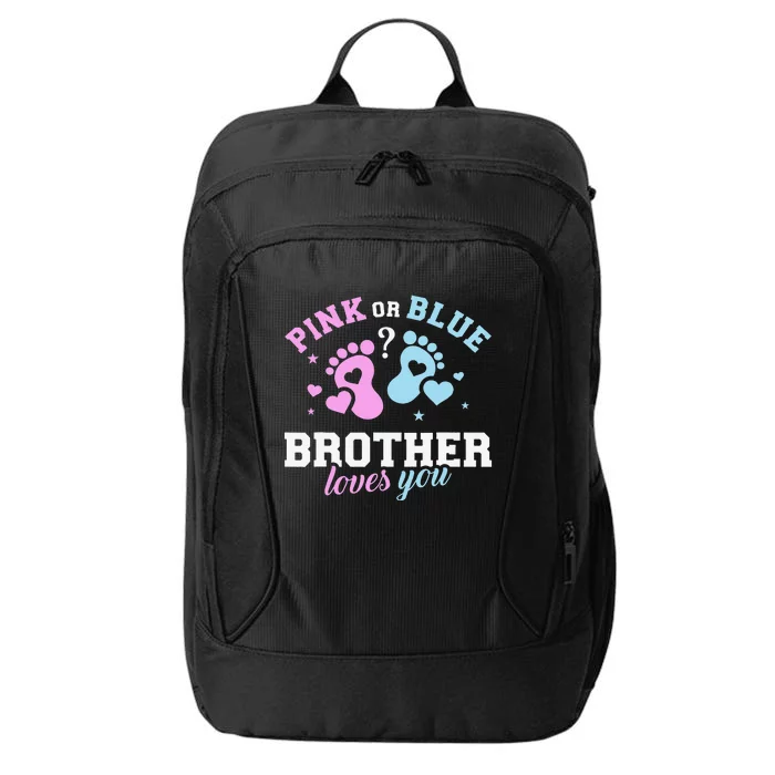 Gender reveal brother City Backpack