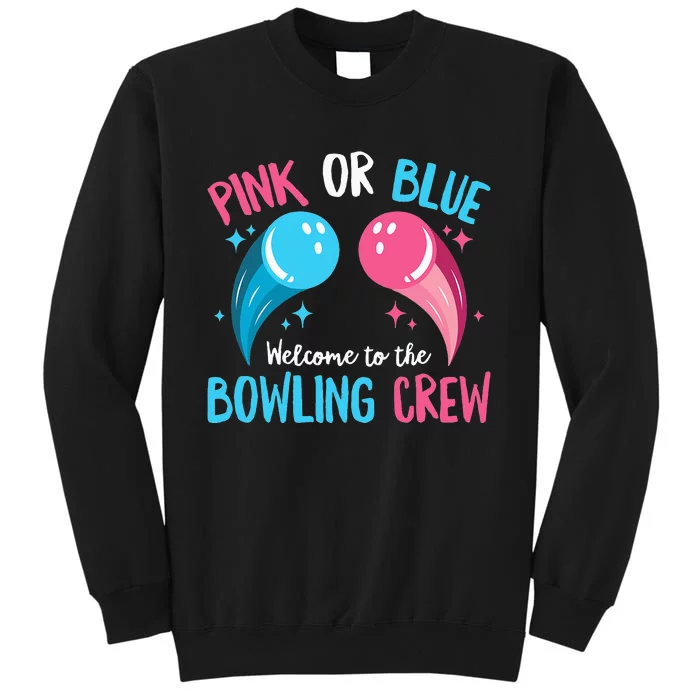 Gender Reveal Bowling Design for a Bowling Lover Tall Sweatshirt