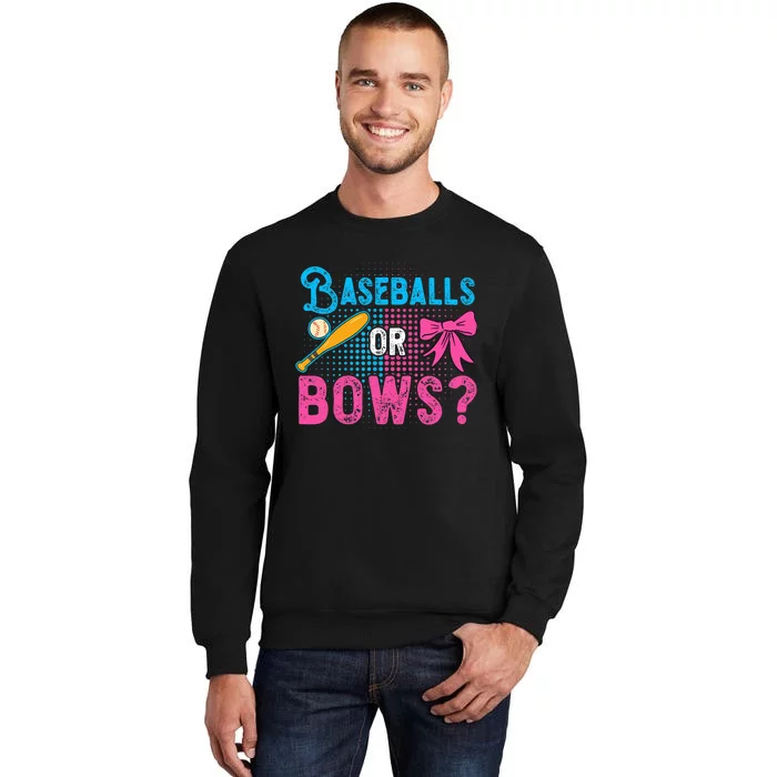 Gender Reveal Baseball Quote for a Baseball Family Tall Sweatshirt