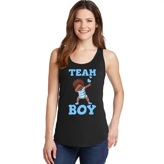 Gender Reveal Baby Shower Team Boy Matching Family Baby Party Ladies Essential Tank