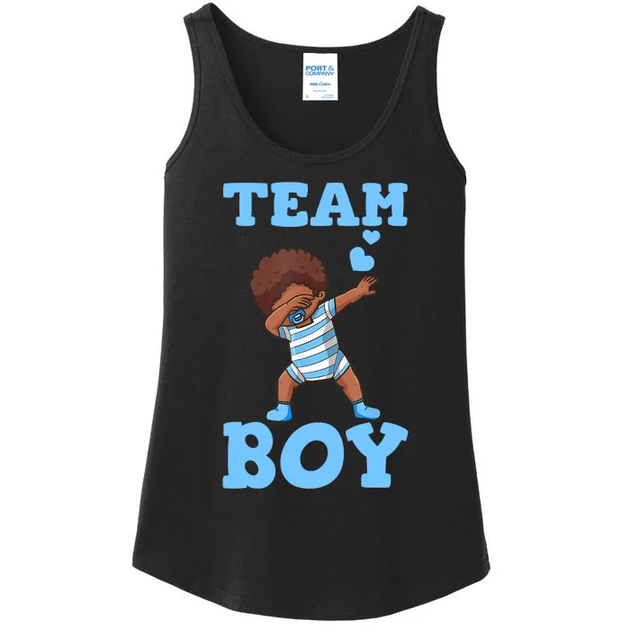 Gender Reveal Baby Shower Team Boy Matching Family Baby Party Ladies Essential Tank