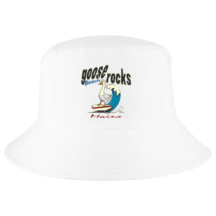 Goose Rocks Beach Maine Cool Comfort Performance Bucket Hat