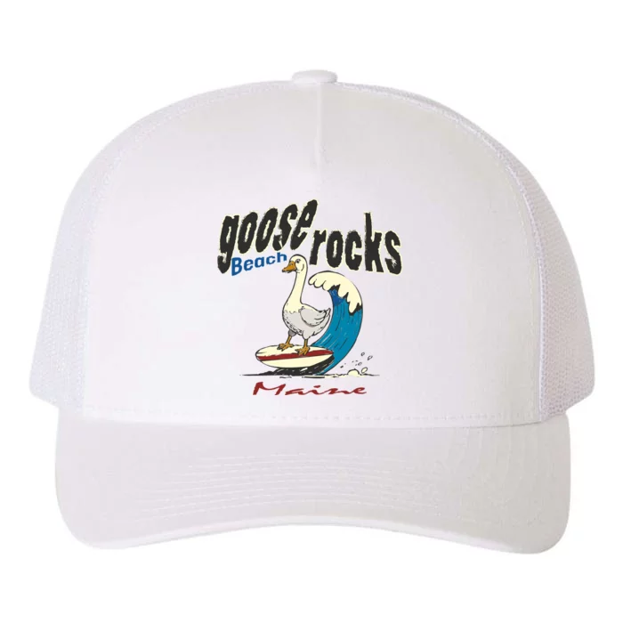 Goose Rocks Beach Maine Yupoong Adult 5-Panel Trucker Hat