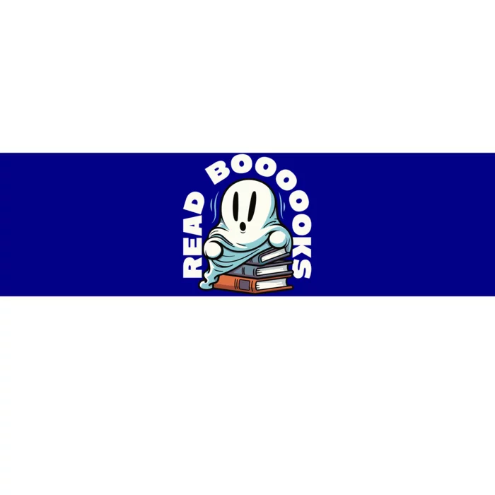 Ghost Reading Books Gift Bumper Sticker