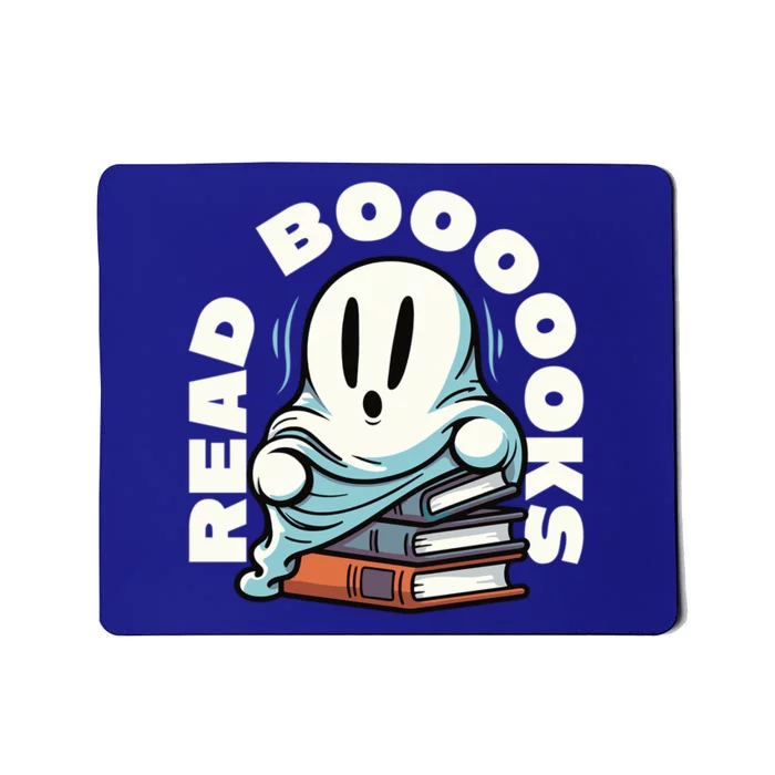 Ghost Reading Books Gift Mousepad