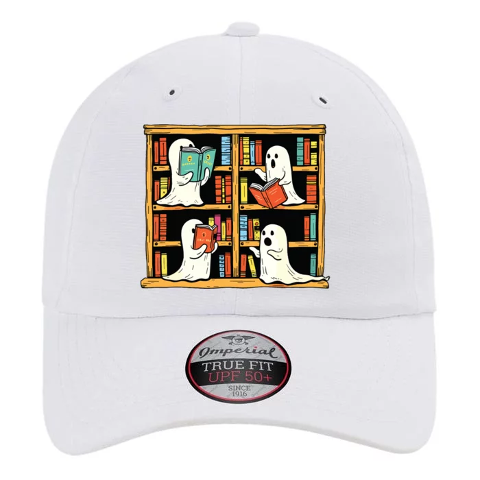 Ghosts Reading Books Teacher Halloween Librarian Boooks The Original Performance Cap