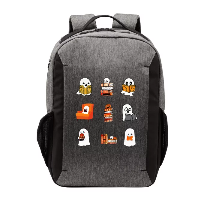 Ghosts Reading Books Teacher Halloween Librarian Cute Boooks Vector Backpack