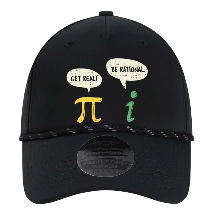 Get Real Be Rational Gift Pi Day I Imaginary Number Gift Performance The Dyno Cap