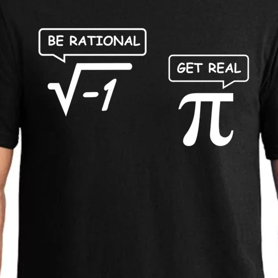 Get Real Be Rational Funny Math Jokes Gift Pajama Set