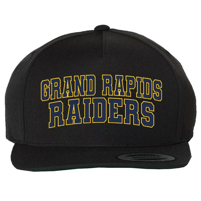 Grand Rapids Community College Raiders Wool Snapback Cap