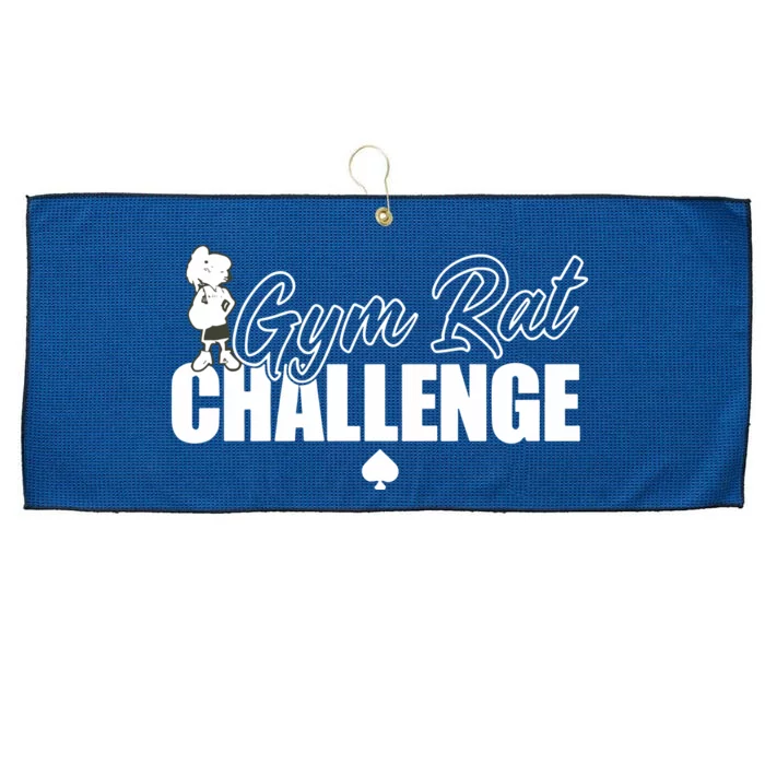 Gym Rat Challenge Champion Large Microfiber Waffle Golf Towel